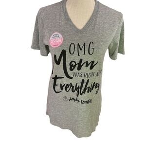 Simply Faithful V-Neck Tee Size S​